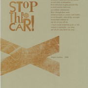 "Stop the Car" by Angela Gardner (Print, 2008).